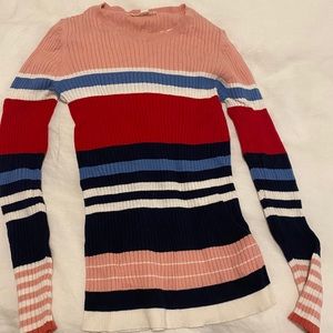 Fitted Striped Sweater